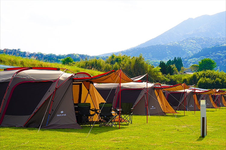 キャンプ場の写真